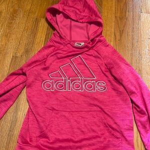 Pink adidas hoodie